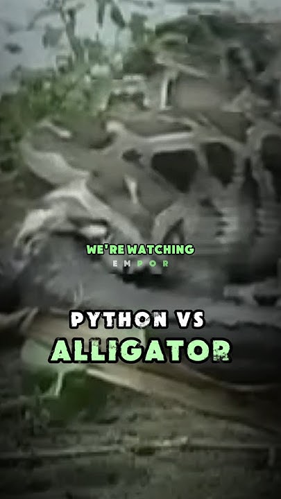 Joe Rogan Reacts to a Python Eating an Alligator 🐊 - YouTube