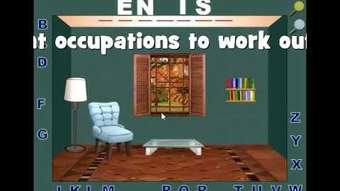 Occupations Hangman style PPT Game