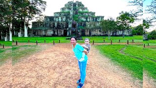 Visit Koh Ker Temple & Yellow Flower Park! Family Trip to Preah Vihear with Forest Tour!