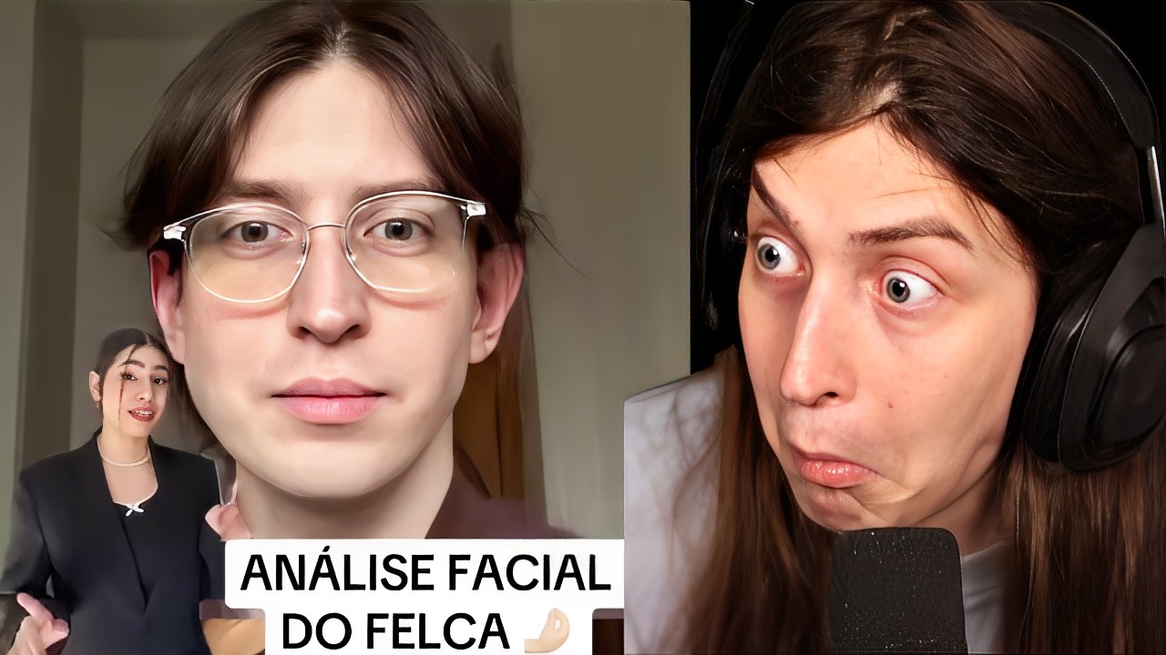 FELCA REAGE ANALISE FACIAL DO FELCA ROSTO OBLONGO