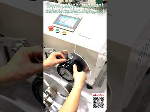 Automatic Air Hose Coiling Machine with Metering, Traversing & Cutting
