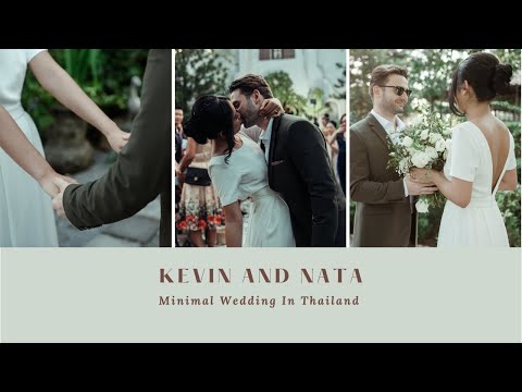 งานแต่ง ในสวน สไตล์ minimal | our wedding in Thailand