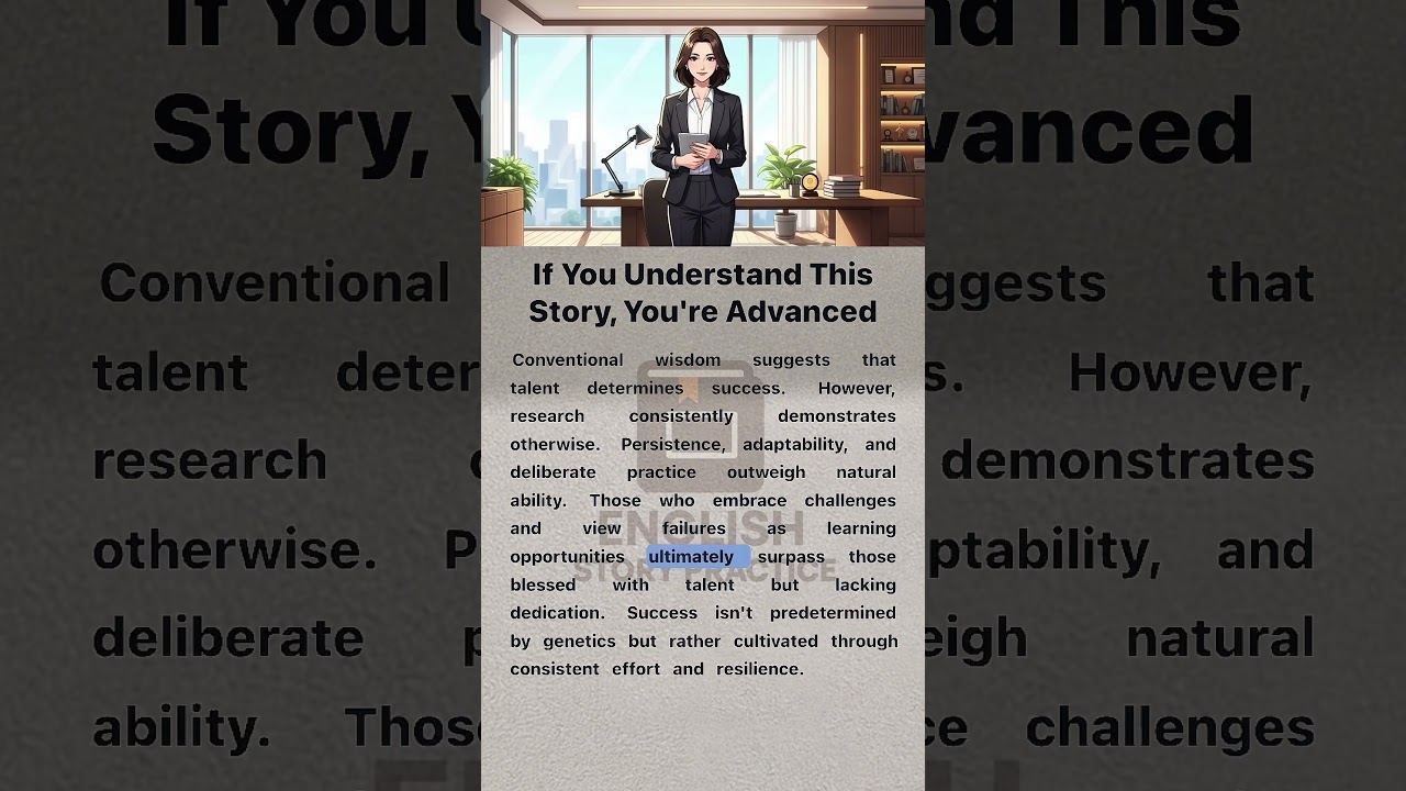 If You Understand This Story, You're Advanced | English Reading and Listening Practice 