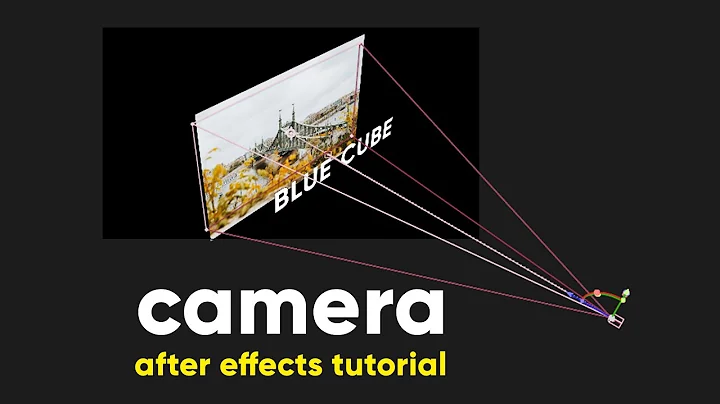 how to use camera in after effects - after effects tutorial