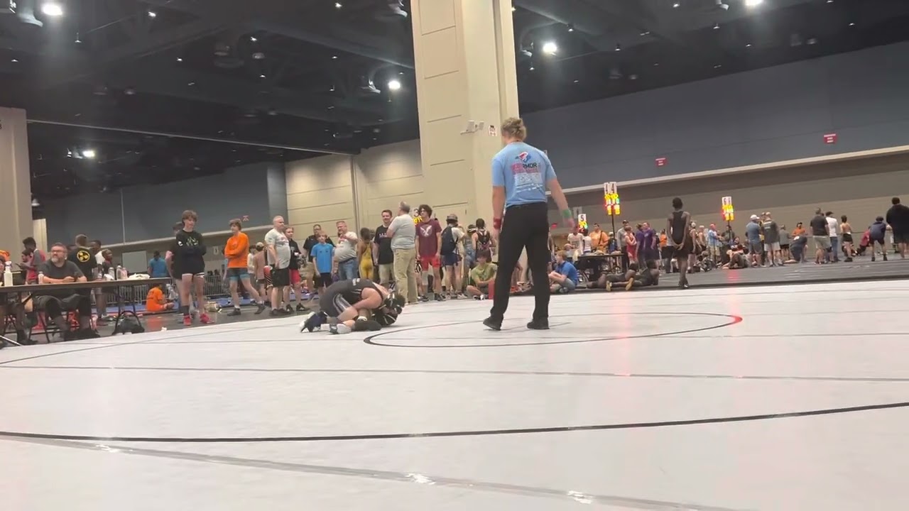 Chandler Crawford Vs Raleigh Area Wrestling Body Armor State Games