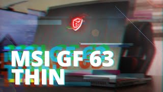 ЛУЧШИЙ НЕДОРОГОЙ ИГРОВОЙ НОУТБУК 2021 – MSI GF 63 THIN