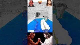 Jesus Vs Satan: Only 1% God Lovers will see this blessing video🙏 ✅✝️↔️❌👹 #god #fy #jesus #lord 🙏💯
