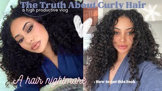 High Curly Extension Routine | New Boyfriend, Dumpster Dive, Deep Condition & more