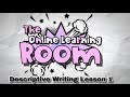 Online learning  descriptive writing lesson 1  diamond education hub