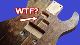 Pickup Routing for a Very Unique set of Pine Bobbins. (100% scrap wood)
