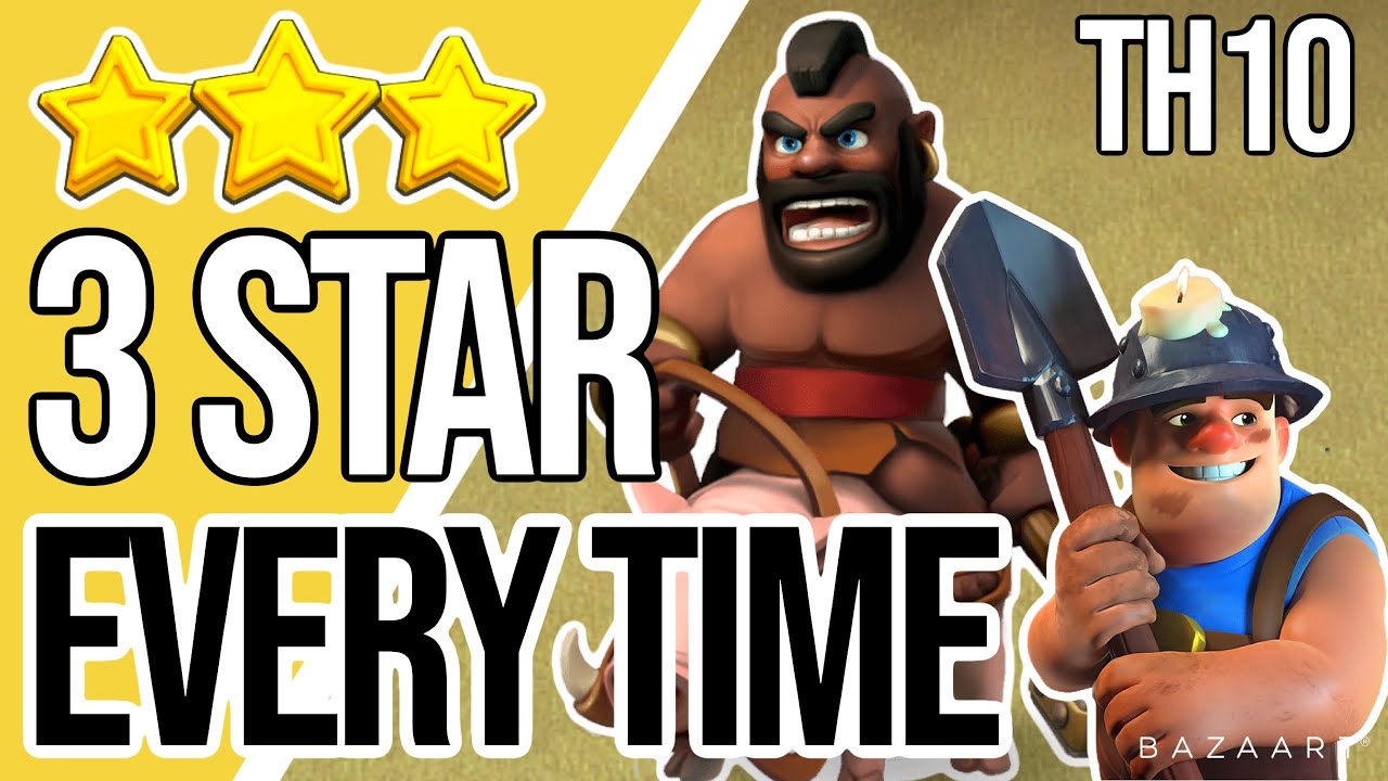 Best TH10 War Attack Strategy?! TH10 Hybrid Attack Strategy in 2021 | Best TH10 War Attack Strategy