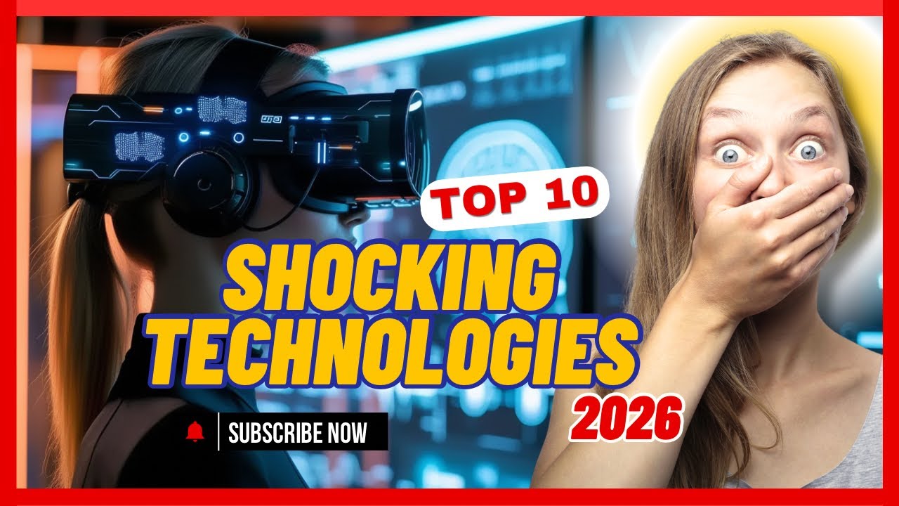 Top 10 Future Technologies That Will Change the World by 2026 - YouTube