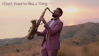 I DON'T WANT TO MISS A THING - Aerosmith [Saxophone Version]