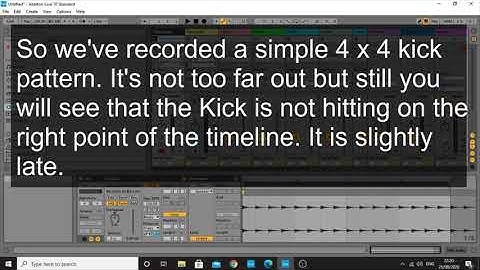 Sync tr8s audio with ableton