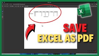 How to Save Excel as PDF in Landscape Orientation