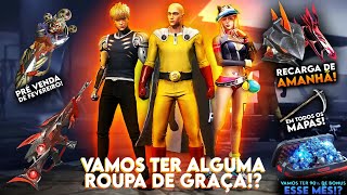 VAMOS TER ROUPA DE GRAÇA NO EVENTO OPM!? BÔNUS EM DIAMANTES, RECARGA, PRÉ VENDA DE FEVEREIRO E MAIS!