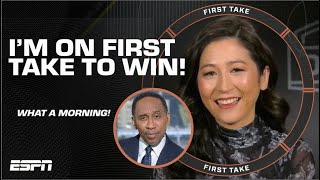 I told Stephen A. Smith I was on the show TO WIN! | First Take