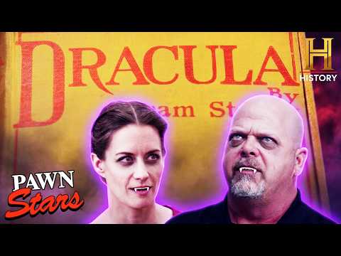 $49,000 Price for Rare Dracula Book! | Pawn Stars (S25)