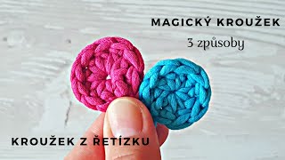 MAGICKÝ KROUŽEK 3 způsoby vs KROUŽEK Z ŘETÍZKU