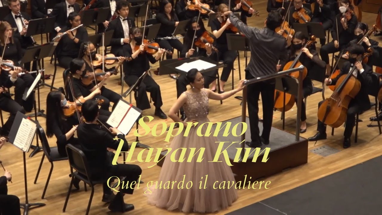 소프라노 김하얀 / Soprano Hayan Kim / Quel guardo il cavaliere from Don Pasquale