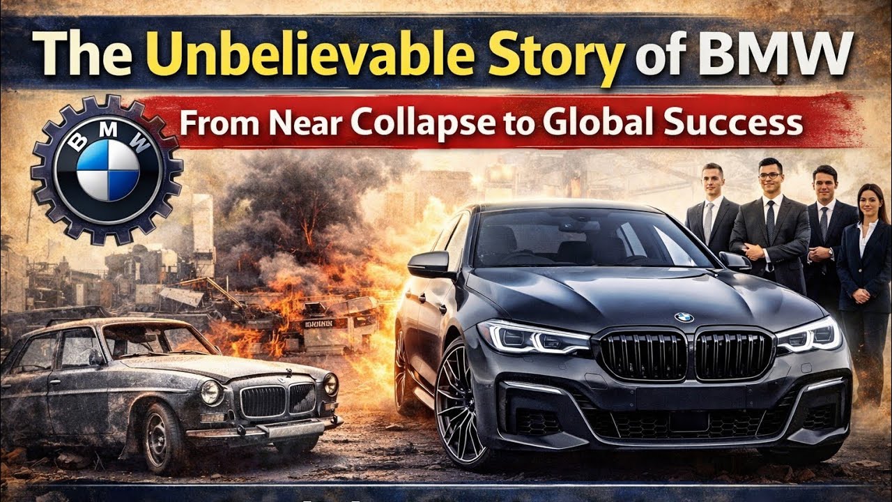 The Unbelievable Story of BMW | From Bankruptcy to Billion Dollar Empire