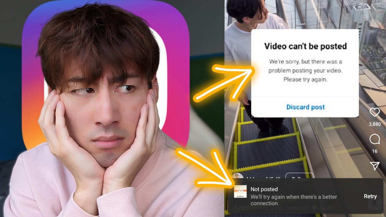 This Is Why You Can't Post Your Reels! "Video can't be posted