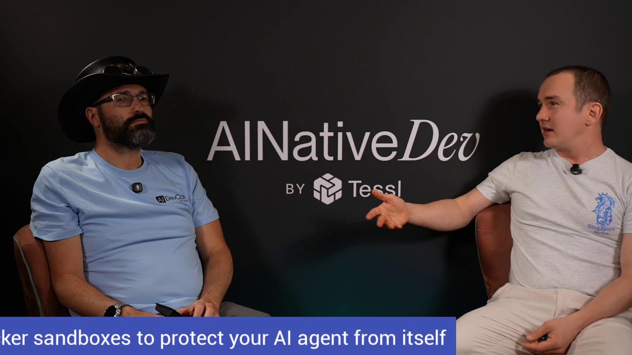 Oleg Shelajev on why agents need micro-VM sandboxes, not containers — AI DevCon London 2026