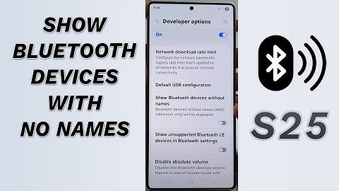 🔵 Reveal Hidden Devices! Show Bluetooth Without Names (Galaxy S25/S25+/Ultra) 👀