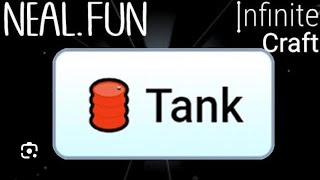 I create tank in infinity craft  screenshot 1