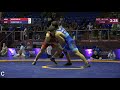 1/4 GR - 72 kg: M. AMOYAN (ARM) v. U. GANIZADE (AZE)