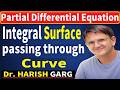 Integral Surface passing through given curve