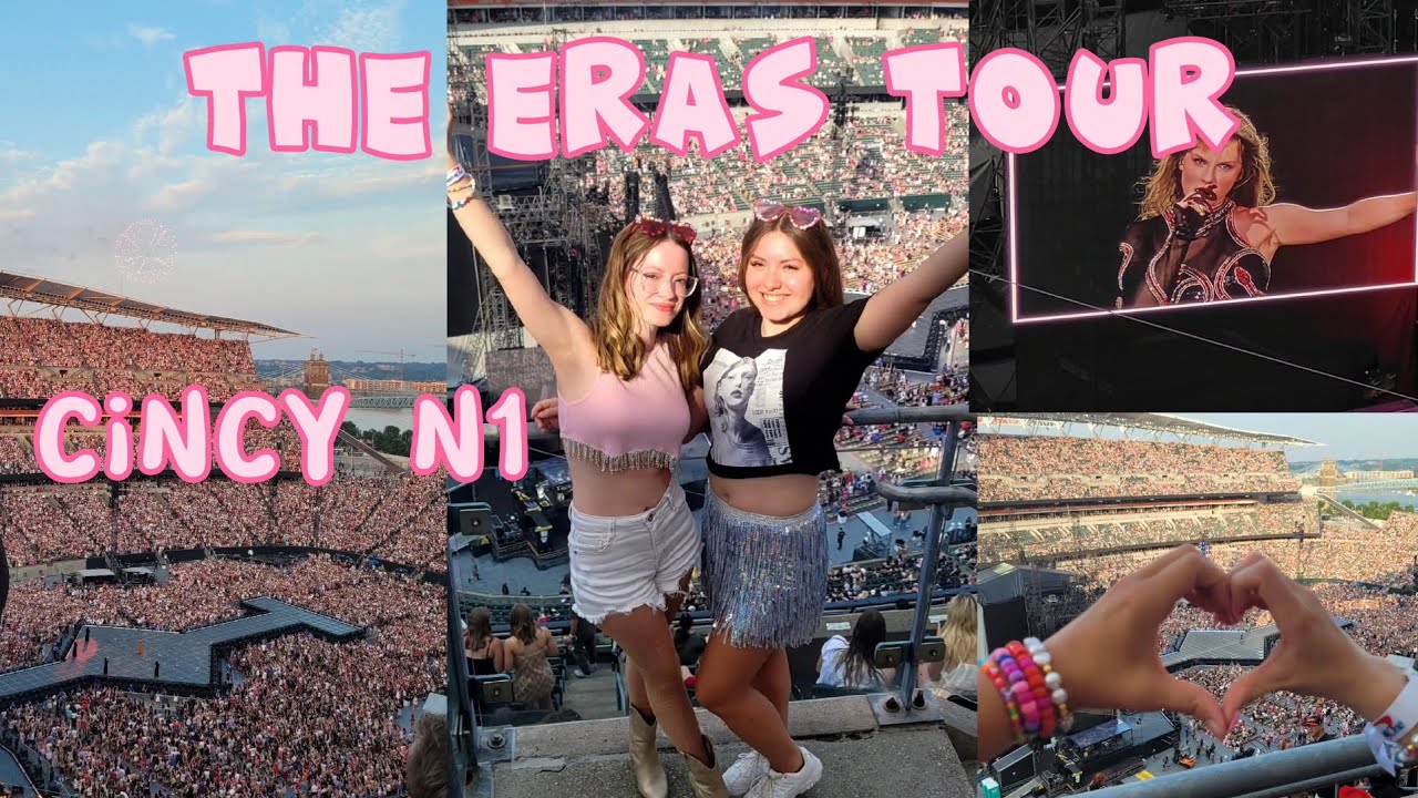 ERAS TOUR VLOG Cincinnati Night 1 - YouTube