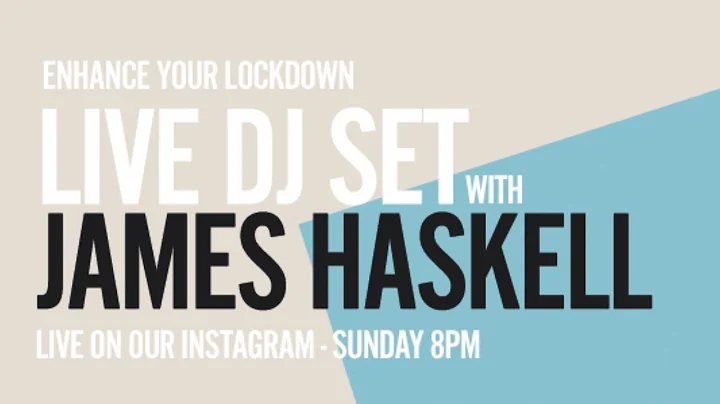 Live Lockdown DJ Set 8.00pm Powered by JACAMO| Jam...