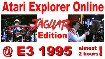 Atari Jaguar @ E3 1995 - Atari Explorer Online