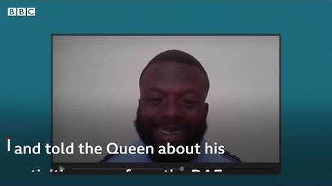 The Queen’s video call with members of the British Armed Forces