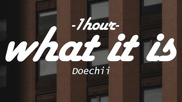 Thumbnail of Doechii - What It Is (Solo Version) [1HOUR+Lyrics]