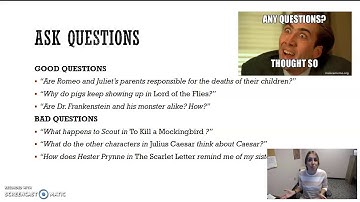 Close Reading Strategies Part 1