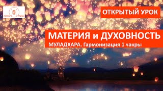 ДЕНЬГИ и ДУХОВНОСТЬ. Баланс материи. Способ гармонизация 1 чакры. Финансовый канал силы