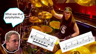 Finally Free | Dream Theater | Mike Mangini amazing drum solo analysis | polyrhythm