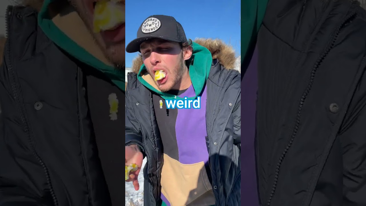 Making a Slurpee with Real Snow