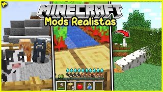 🌴10 Mods Realistas para Mejorar el Survival 1.20.1