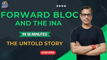 Subhash Chandra Bose | Forward Bloc and INA | ICSE Class 10 | History 2025 | @sirtarunrupani