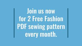 Join Ezi2make Channel Membership and get 2 Fashion PDF sewing pattern every month