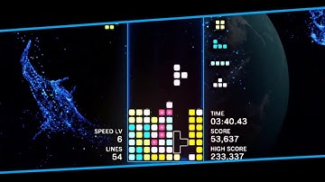 Tetris Effect || Marathon Mode (150 Lines)