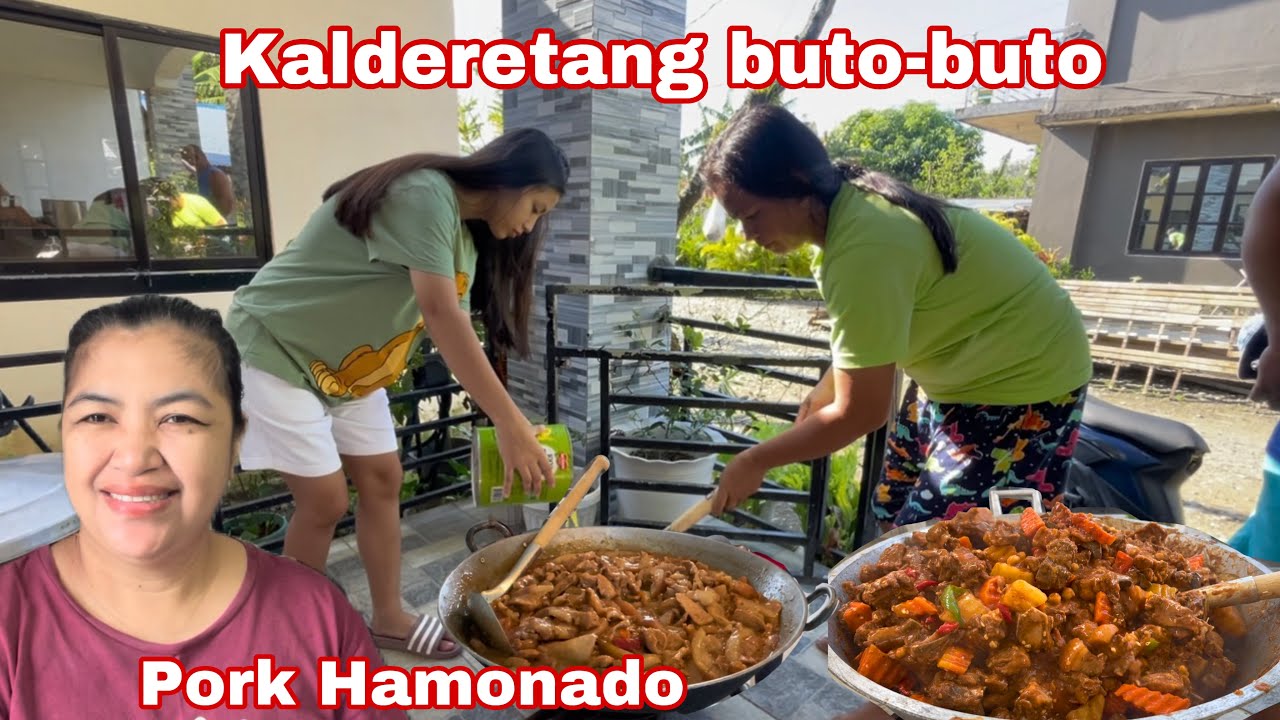 Kalderetang buto- buto at Pork Hamonado