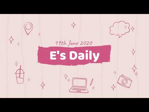 E's Vlog❣ Life during MCO🎨 Online Classes💻 Iced Latte☕ Workout🏃♀️