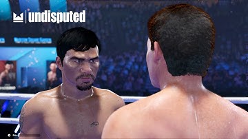 Undisputed - Manny Pacquiao Vs Julio Cesar Chavez I FULL FIGHT (PS5)
