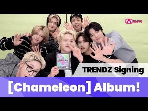 [Mwave shop] This is how TRENDZ Signed [Chameleon] Album💿