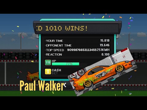 How to make Paul Walker Supra MK4 in pixel car racer with secret ...