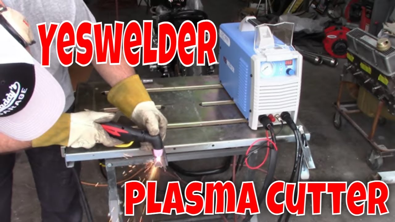 Yeswelder Cut55 DS Dual voltage plasma cutter. Unboxing and use. YouTube